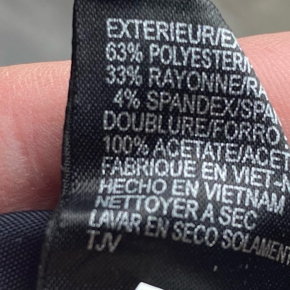 Tahari ASL black mini dress size 10 - Picture 5 of 6